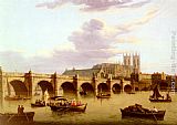 Thames Canvas Paintings - The Thames At Westminister
